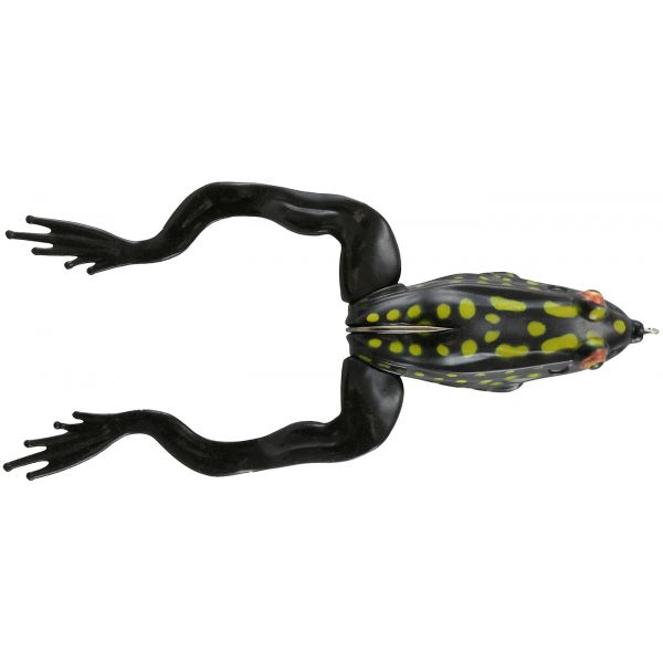 Savage Gear 3D Frog w/ Imitation Legs - 2-1/4in - Black Yellow