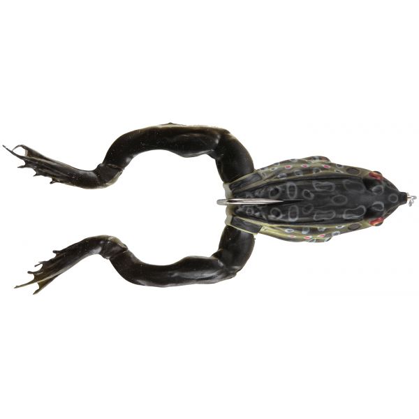 Savage Gear 3D Frog w/ Imitation Legs - 2-1/4in - Dark Leopard