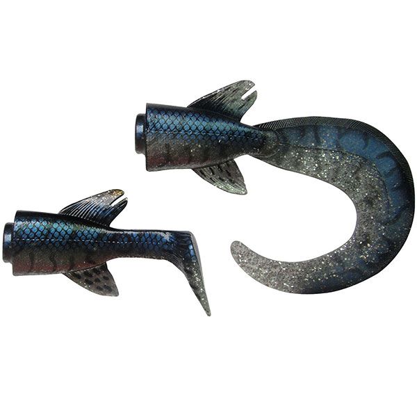 Savage Gear HP-RP-170 Hybrid Pike Replacement Tails f/ 6-3/4 in. Pike