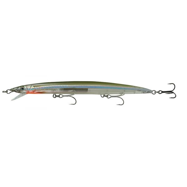 Savage Gear Jerk Minnow Lure 5-3/4in Olive