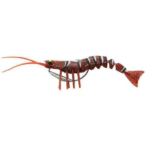 Savage Gear MS-100 TPE 3D Shrimp Lure Chartreuse Glow