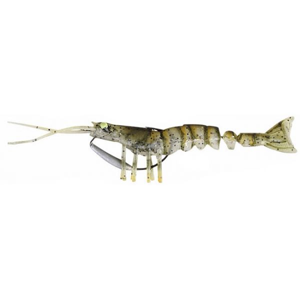 Savage Gear MS-100 TPE Manic Shrimp - 4in - 1/4oz Avocado