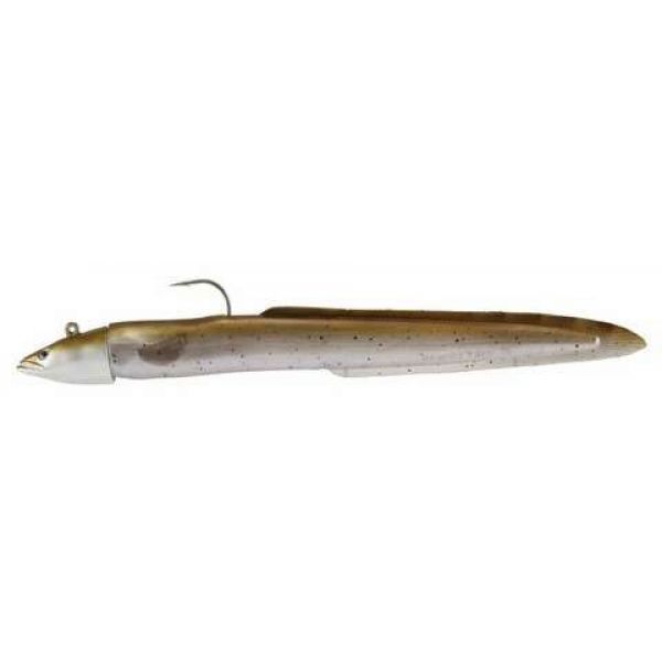 Savage Gear RES-J250L 3D Real Eel Slug Lure with Jig Head Pink White