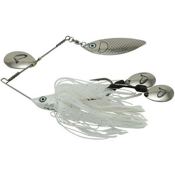 Savage Gear TI-Flex Titanium Wire Spinnerbait White Shad