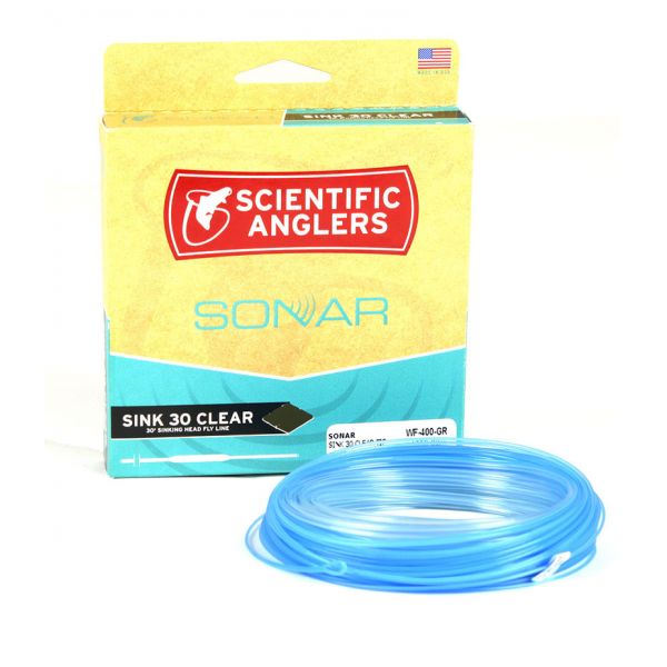 Scientific Anglers Sonar Sink 30 Fly Line Blue/Clear Tip