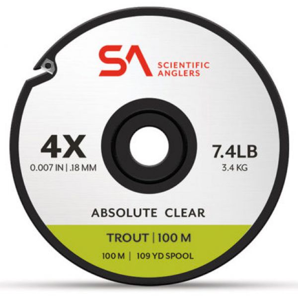 Scientific Anglers Absolute Trout Tippet - 100M - 6X