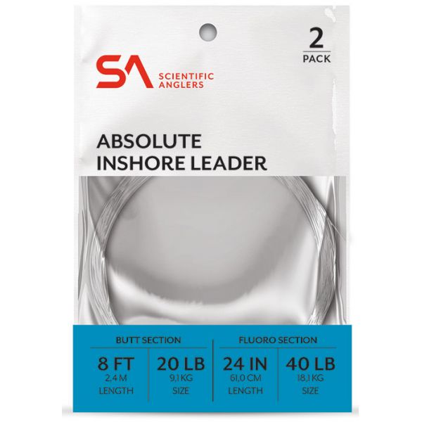 Scientific Anglers Absolute Inshore Leader - 2pk