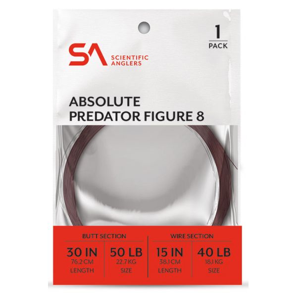 Scientific Anglers Absolute Predator Figure 8 Leader