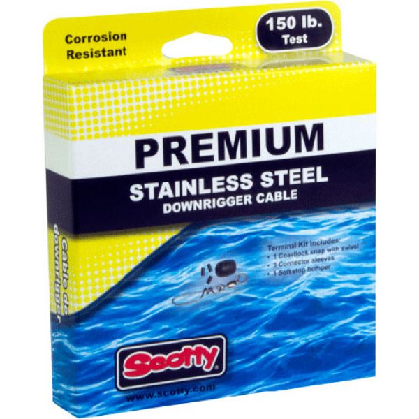 Scotty Premium Stainless Steel Replacement Downrigger Cables