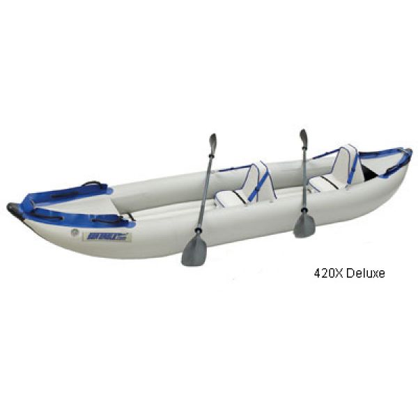 Sea Eagle 420X Deluxe Inflatable Explorer Kayaks