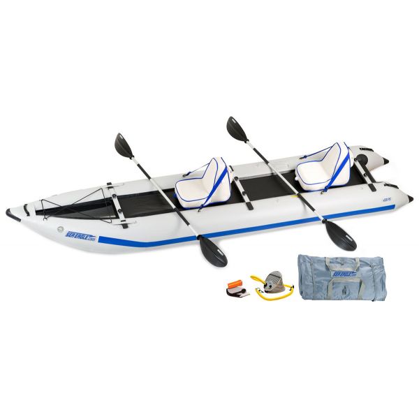 Sea Eagle 435PS Deluxe Inflatable Kayak Paddleski