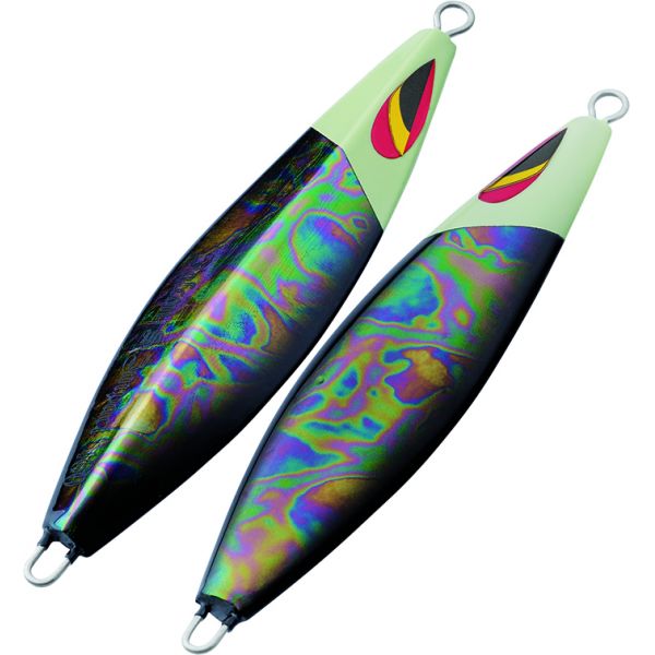 Sea Falcon S Impact Jig - 120g - Black Abalone Holo Glow