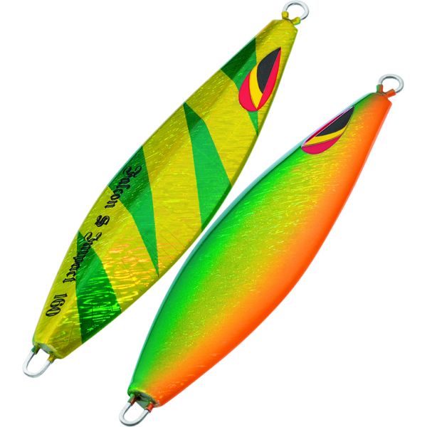 Sea Falcon S Impact Jig - 120g - Gold Lightning Green