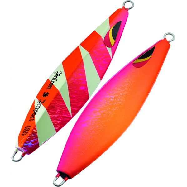 Sea Falcon S Impact Jig - 120g - Lightning Glow Orange Pink