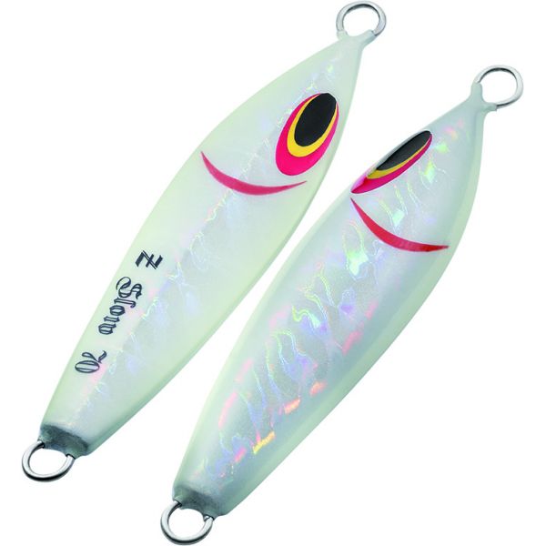 Sea Falcon Z Slow Jig - 45g - Neon Silver Glow Edge