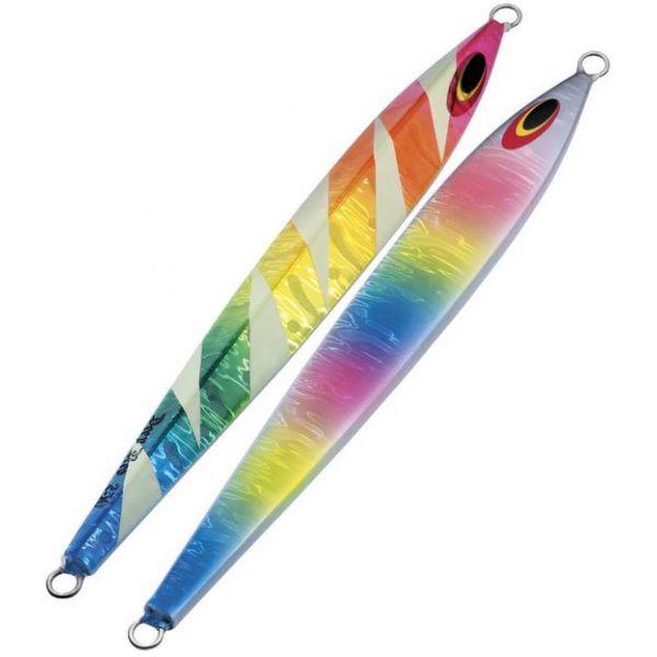 Sea Falcon Z Slow Deep Neo Jig - 200g - Lightning Glow Rainbow