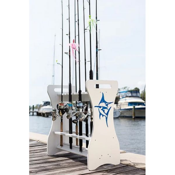 Sea Racks Rod Rack - Marlin White