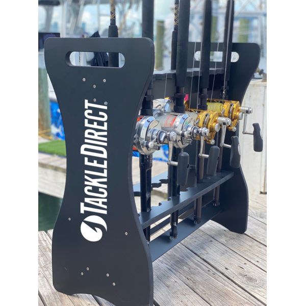 Sea Racks Rod Rack - TackleDirect Logo Black