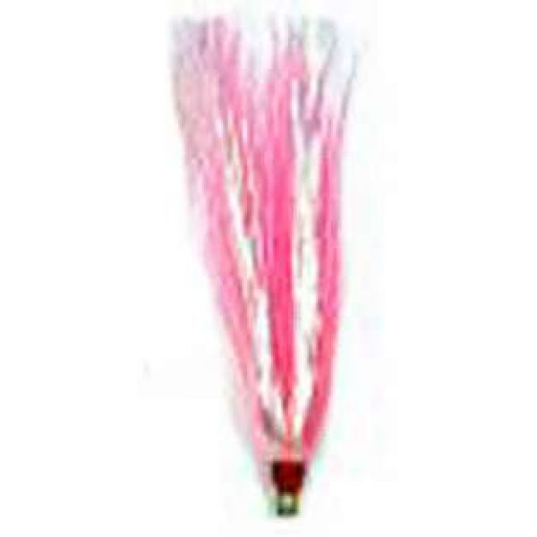 LOT OF 10 SEA STRIKER Bucktail Teaser Fishing Lures 3" Un Rigged Pink 