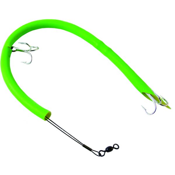 Sea Striker Deluxe Cuda Tube 14'' Fluorescent Green