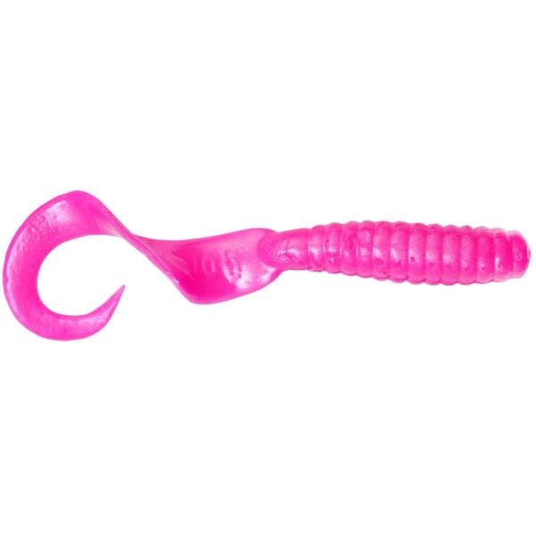 Sea Striker H4CT20 Got-Cha 4'' Curltail Grubs 20 Pack 32 Pink/Pearl