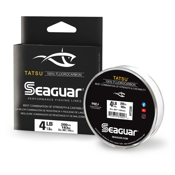 Seaguar 04 TS 200 Tatsu 200Yds Fluorocarbon Line