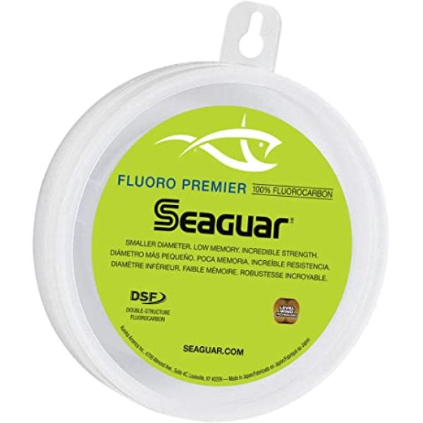Seaguar 12FP25 Fluoro Premier Fluorocarbon Leader Material 25yds