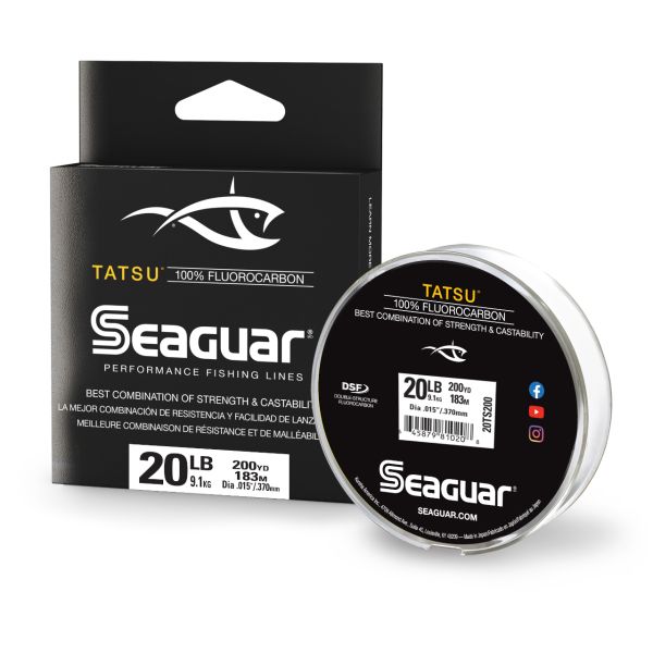 Seaguar 20 TS 200 Tatsu 200Yds Fluorocarbon Line