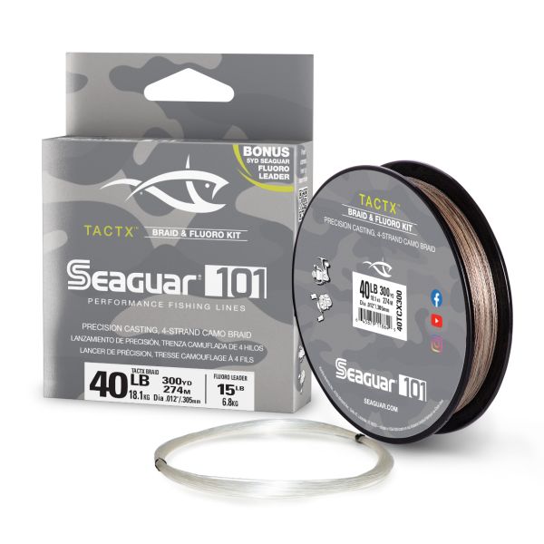 Seaguar TactX Braid - 300yd - 40lb