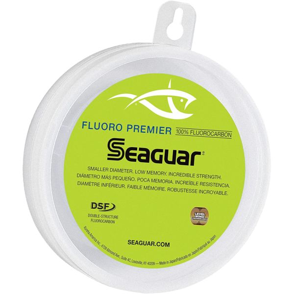 Seaguar Fluoro Premier 50Yds. Fluorocarbon Leader Material