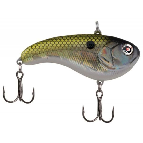 Sebile Flatt Shad Lure 2in Holo Greenie