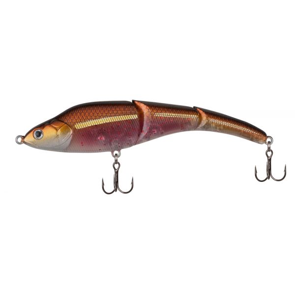 Sebile Magic Swimmer Lure - 3-3/4in Sinking Amber Liner