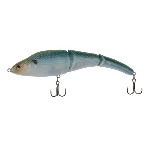 Sebile Magic Swimmer Lure - 3-3/4in Sinking Greenback Ghost