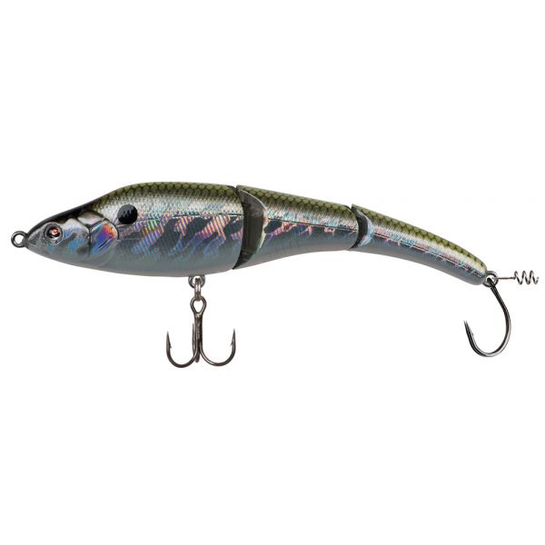 Sebile MS-110-FL Magic Swimmer Lure - 3/8oz Floating Holo Greenie