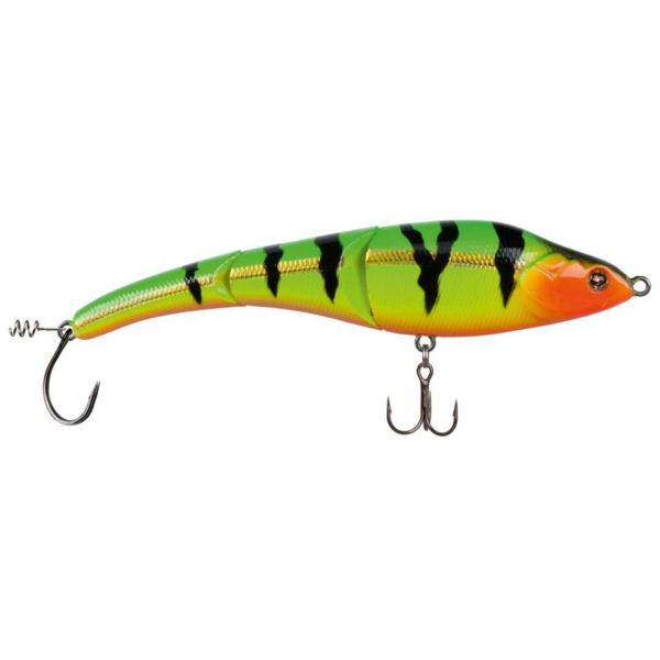 Sebile Magic Swimmer Lure - 7-1/2in Floating Fire Tiger Gold