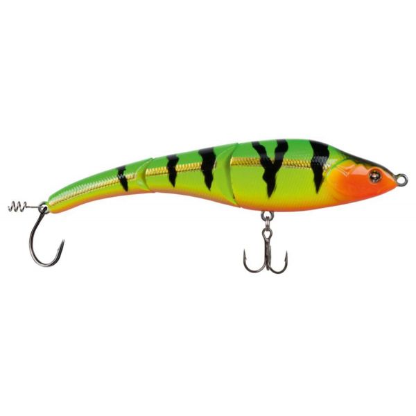 Sebile Magic Swimmer Lure - 7-1/2in Fast Sinking Fire Tiger Gold