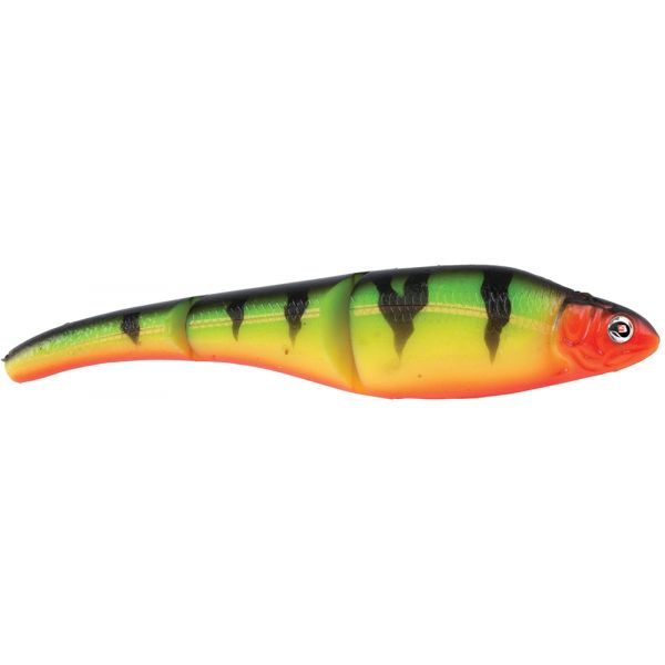 Sebile Magic Swimmer Soft Bait - 4-1/2in Fire Tiger Gold