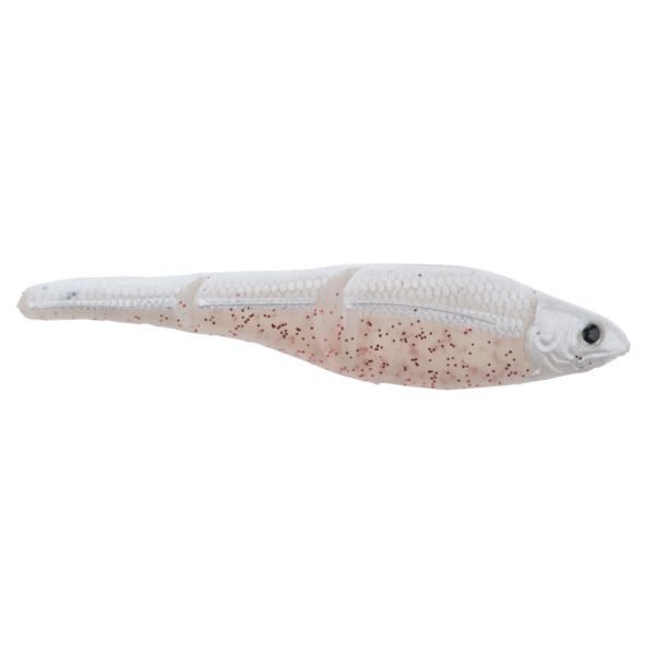 Sebile Magic Swimmer Soft Bait - 4-1/2in White Liner