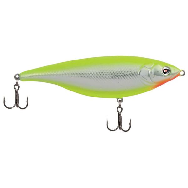 Sebile SS-060-SK Stick Shadd Lure - Sinking Chrome/Chartreuse