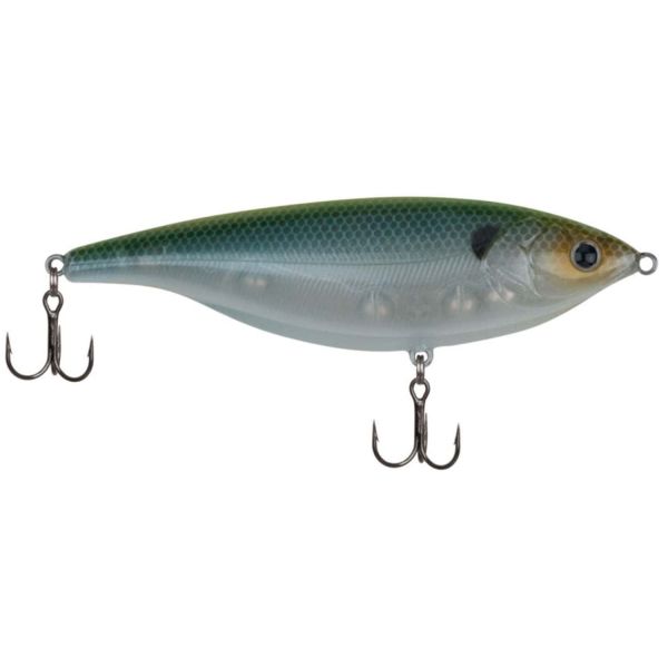 Sebile SS-114-RKT Stick Shadd Lure - Rocket Greenback Ghost