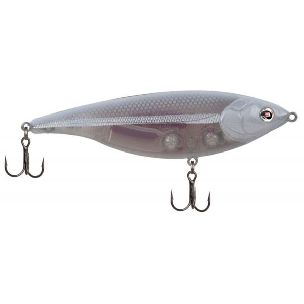 Sebile SS-114-SU Stick Shadd Lure - Suspending Blood Red White