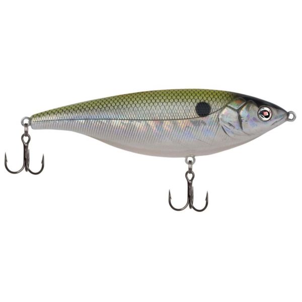 Sebile SS-114-SU Stick Shadd Lure - Suspending Holo Greenie