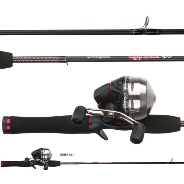 Shakespeare USCA602M/SC10CBO Ugly Stik GX2 Spincast Combo