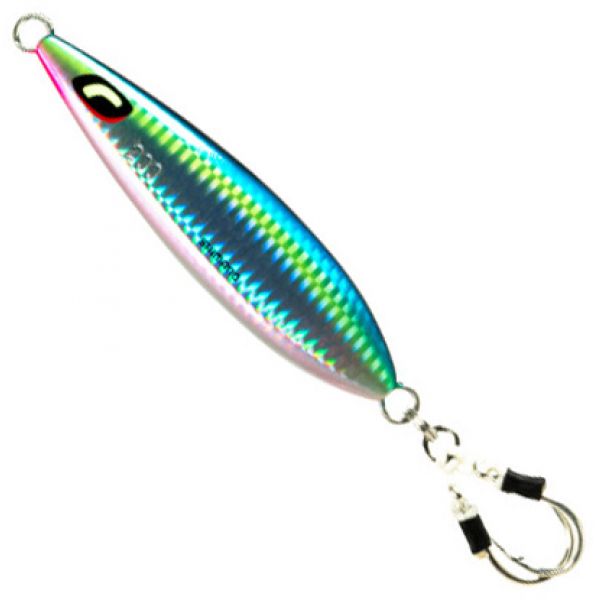 Shimano Butterfly Wing-Fall Jig - 80g - Blue Pink