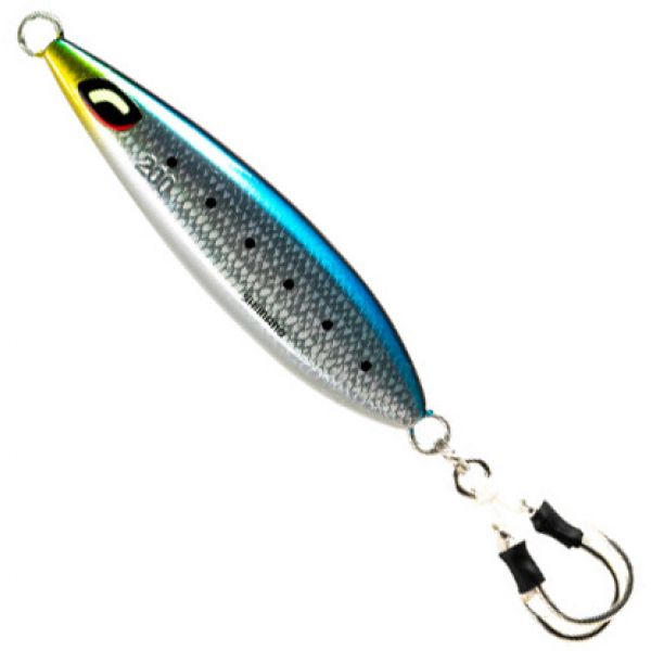 Shimano Butterfly Wing-Fall Jig - 80g - Blue Sardine