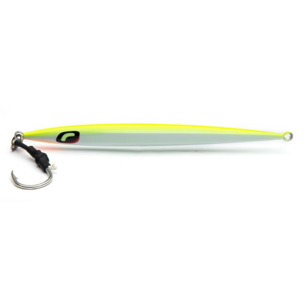 Shimano Butterfly SHIMMERFALL Jig - 100g - Chartreuse White