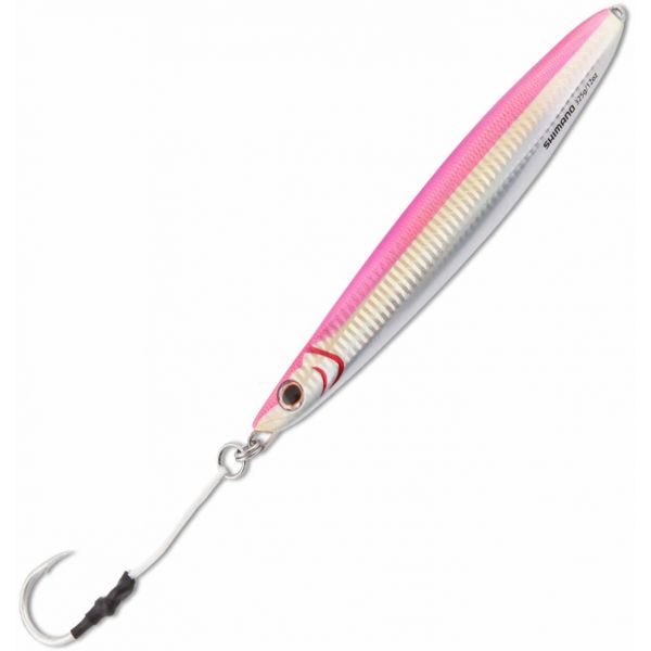 Shimano BFLFS112 Butterfly Flatside Jig - 112g Pink Silver