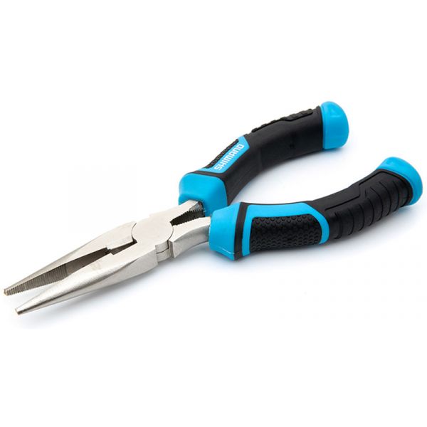 Shimano Brutas Silver Nickel Needle Nose Pliers