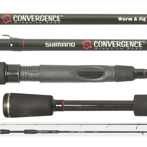 Shimano CVS60MB Convergence Spinning Rod - Worm