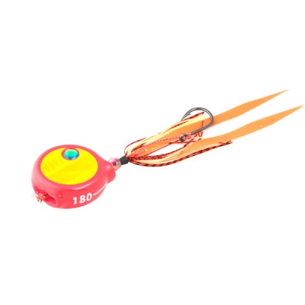 Shimano EJ706 Lucanus Flat Fall Jig - 60g Pink/Gold